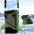 Portable Waist Fan with Belt Clip Light Weight  Neck Hanging Fan Suitable for Outdoor Travel of Office Desk
