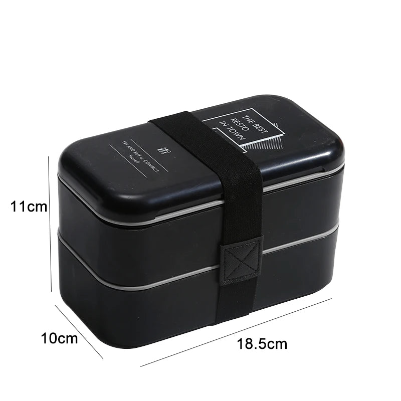 Lunch Box Eco Friendly Food Container Bento Microwave Heated Lunchbox Meal Prep Containers