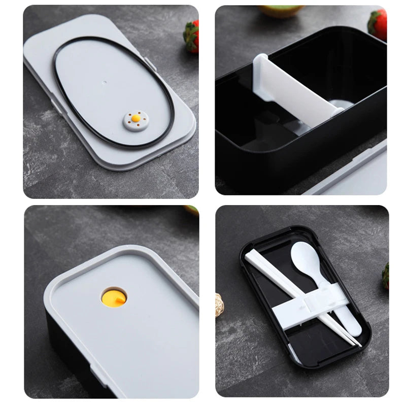 Lunch Box Eco Friendly Food Container Bento Microwave Heated Lunchbox Meal Prep Containers