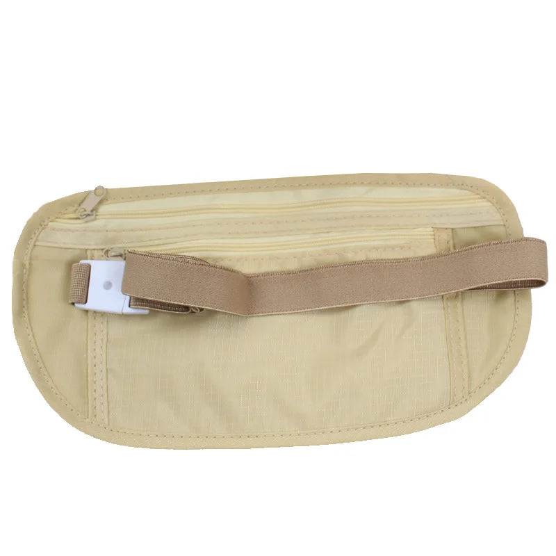 Fashion Men Women Waist Bag Casual Fanny Pack Purse Large Phone Belt Bag Pouch Canvas Outdoor Travel Phone Bag Banana Hip Bags