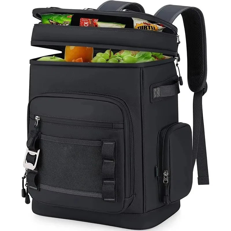 30L Waterproof Insulated Cooler Backpack for Men or Women Leak Proof Cooler Rucksack for Camping, Beach, Fishing, Picnic, Travel Bag