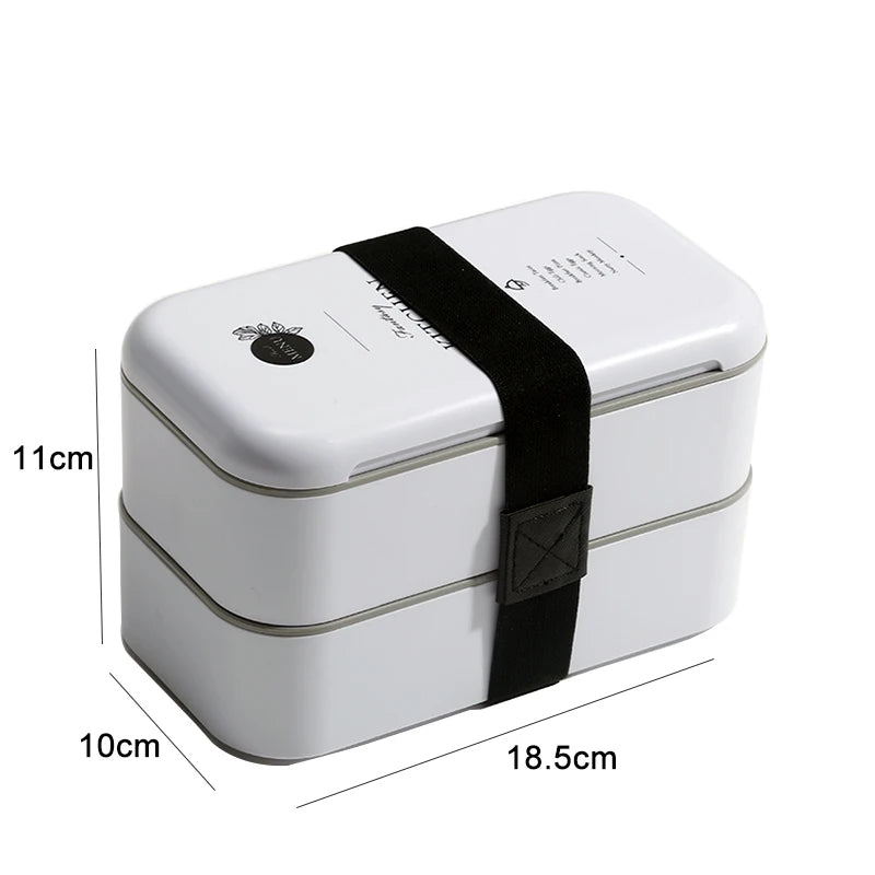 Lunch Box Eco Friendly Food Container Bento Microwave Heated Lunchbox Meal Prep Containers